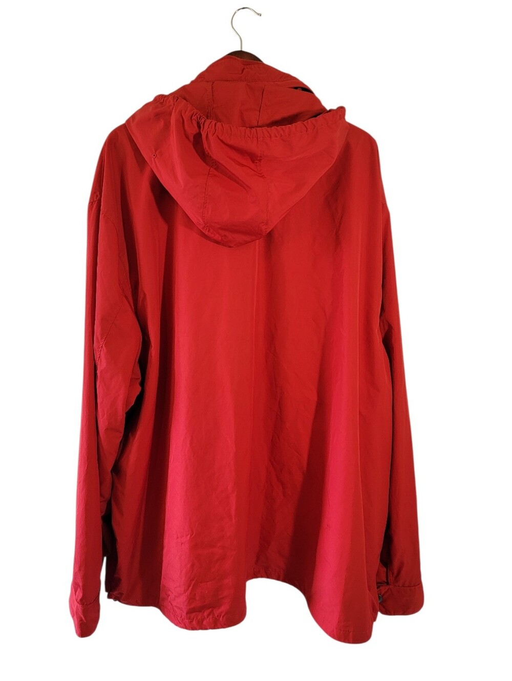 POLO Ralph Lauren Red Full-Zip Windbreaker Jacket Sz 4XLT Inner Pocket Outdoor - Picture 2 of 13